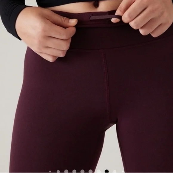 NWT! ALTITUDE PANT IN POLARTEC® POWER STRETCH® spiced cabernet (M) straight leg - Picture 4 of 11